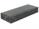 DeLOCK 63919 interface hub USB 3.2 Gen 1 (3.1 Gen 1) Micro-B 5000 Mbit/s Sort