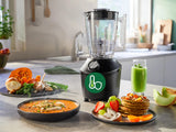 Philips 3000 series HR2191/01 blender 2 L Bordplade blender 600 W Sort, Transparent