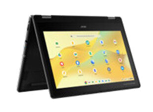 Acer Chromebook R757TN-TCO-C7VR Intel® N N150 Hybrid (2-i-1) 29,5 cm (11.6") Berøringsskærm HD 8 GB LPDDR5x-SDRAM 64 GB Flash Wi-Fi 6 (802.11ax) ChromeOS Sort Tysk