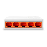 TOTOLINK S505-V5 netværksswitch Ikke administreret Fast Ethernet (10/100) Hvid