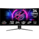 MSI MPG 346CQRF X24 computerskærm 86,4 cm (34") 3440 x 1440 pixel UltraWide Quad HD Sort