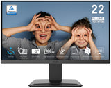 MSI PRO MP223 E2 computerskærm 54,5 cm (21.4") 1920 x 1080 pixel Fuld HD LED Sort