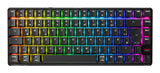 CHERRY XTRFY K33 Compact Wireless tastatur Spil USB + RF Wireless + Bluetooth QWERTZ Tysk Sort
