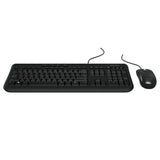 Incase Designed by Microsoft Wired Desktop 600 tastatur Mus inkluderet Universel USB QWERTY UK engelsk Sort