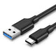 Ugreen 20884 USB-kabel 2 m USB A USB C 5 Gbit/sek. Sort