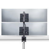 StarTech.com H2MPV-MONITOR-MOUNT skærmbeslag og -stativer 124,5 cm (49") Skrivebord Sort