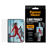 PanzerGlass ® Privacy Frontskærm Skærmbeskyttelse iPhone Duo | RammeFit m. EasyAligner