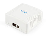 Gembird NCAC-2F5E-01 netværks-splitter Hvid