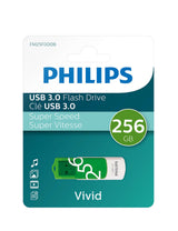 Philips FM25FD00B/00 USB-nøgle 256 GB USB Type-A 3.2 Gen 1 (3.1 Gen 1) Grøn, Hvid