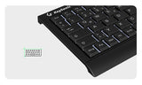 KeySonic KSK-3011ELC (DE) tastatur Hjem USB QWERTZ Tysk Sort