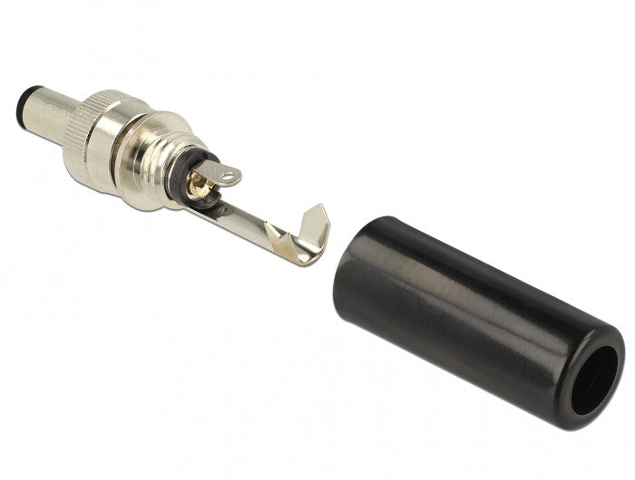 DeLOCK 89915 kabelsamler DC Sort, Nikkel