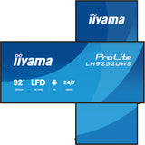 iiyama LH9252UWS-B1AG skilte display Kiosk design 2,34 m (92") LCD Wi-Fi 500 cd/m² UltraWide 5K HD Sort Indbygget processer Android 24/7