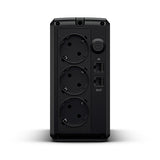 CyberPower UT650EG UPS-enhed Interaktivt indgangsstik 0,65 kVA 360 W 3 AC stikkontakt(er)