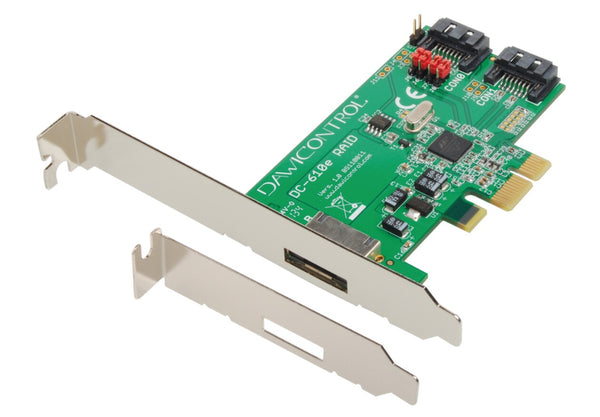 Dawicontrol DC-610e RAID controller PCI Express 2.0 6 Gbit/sek.
