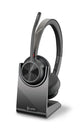 HP Poly Voyager 4320-M Microsoft Teams Certified Headset +BT700-dongle +bordoplader