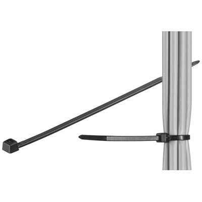 Fixpoint 17069 kabelsamler Nylon Sort