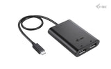 i-tec C31DUAL4K60DP USB grafisk adapter 7680 x 4320 pixel Sort