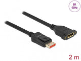 DeLOCK 87097 DisplayPort kabel 2 m Sort