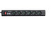 Eaton PS6F overspændingsbeskytter Sort, Hvid 6 AC stikkontakt(er) 220 - 250 V 1 m