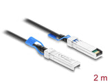 DeLOCK 84084 InfiniBand og fiberoptisk kabel 2 m SFP28 Twinax Sort