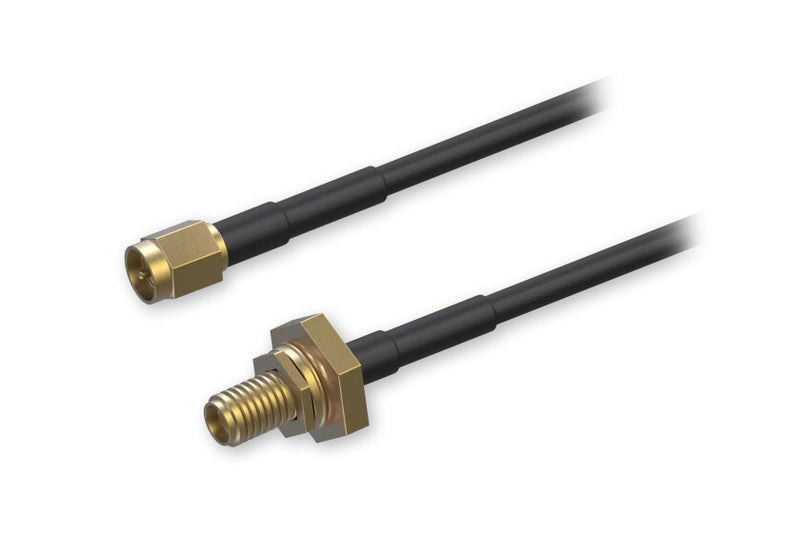 Teltonika PR2VM20M koaxial kabel 2 m SMA Sort