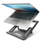 Axagon STND-L laptop stativ Stander til laptop og tablet Grå 43,9 cm (17.3")