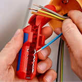Knipex ErgoStrip kabelstripper Blå, Rød
