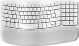 Logitech Wave Keys for Mac tastatur Hjemme/kontor Bluetooth QWERTZ Tysk Hvid