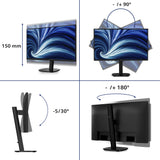 Philips 27B2N3500/00 computerskærm 68,6 cm (27") 2560 x 1440 pixel Fuld HD LCD Sort