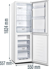 Gorenje Kombineret køl /frys NRK418ECW4 BK070B