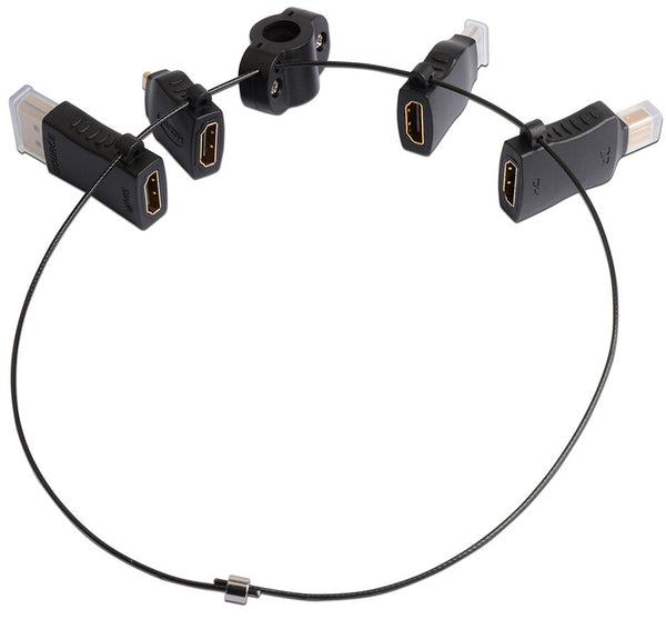 Prokord D-VAK-F HDMI Type A DisplayPort/HDMI, DisplayPort Mini/HDMI, HDMI Micro/HDMI, HDMI Mini/HDMI Sort