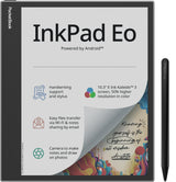 PocketBook InkPad Eo - Mist Grey e-bog-læser Berøringsskærm 64 GB Wi-Fi Sort, Grå
