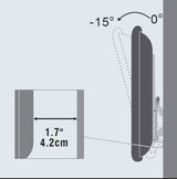 Vivolink VLMW4065T tv-beslag 165,1 cm (65") Sort
