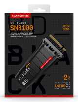 Western Digital Black WD_BLACK SN8100 NVMe 2 TB M.2 PCI Express 5.0 TLC 3D NAND