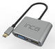 Inca ITPC-06TX interface hub USB Type-C 5000 Mbit/s Grå