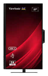 Viewsonic VG2741V-2K computerskærm 68,6 cm (27") 2560 x 1440 pixel Quad HD LCD Sort