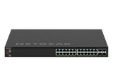 NETGEAR GSM4328-100AJS Administreret L3 Gigabit Ethernet (10/100/1000) Strøm over Ethernet (PoE) 1U Sort
