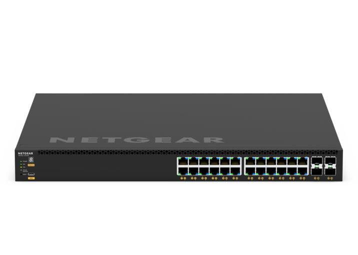 NETGEAR GSM4328-100AJS Administreret L3 Gigabit Ethernet (10/100/1000) Strøm over Ethernet (PoE) 1U Sort