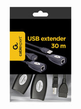 Gembird USB extender up to 30 m interface-kort/adapter