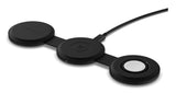 Satechi OntheGo 3-in-1 Headset, Smartphone, SmartWatch Sort USB Trådløs opladning Hurtig opladning Indendørs