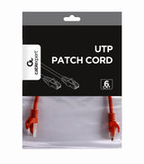 Gembird PP6U-0.25M netværkskabel Rød 0,25 m Cat6 U/UTP (UTP)