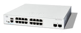 Cisco C1200-16T-2G netværksswitch Administreret L2/L3 Gigabit Ethernet (10/100/1000) Hvid