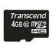 Transcend TS4GUSDC10 hukommelseskort 4 GB MicroSDHC NAND Klasse 10