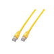 EFB Elektronik 3m Cat6 Patch netværkskabel Gul U/UTP (UTP)