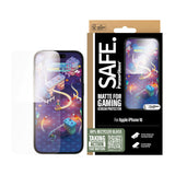 PanzerGlass SAFE. by ® Gaming Skærmbeskyttelse iPhone 16 | 15 | Ultra-Wide Fit