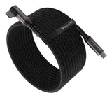 GENESIS NVC-2219 USB-kabel USB 3.2 Gen 2 (3.1 Gen 2) 5 m USB C 10 Gbit/sek. Sort, Grå