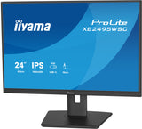 iiyama ProLite XB2495WSC-B1 computerskærm 61,2 cm (24.1") 1920 x 1200 pixel WUXGA LED Sort
