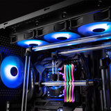 RAIJINTEK EOS 12 RBW ADD Bundkort, Processor Ventilator 12 cm Sort, Hvid 2 stk