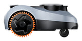 Segway Navimow i220 LiDAR Robot plæneklipper Batteri Sort, Orange, Blå