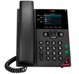 HP Poly VVX 250 4-Line IP-telefon og PoE-aktiveret